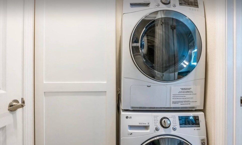 In unit washer and dryer - 2025 Canyons Resort Dr