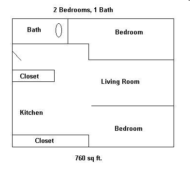 2BR/1BA - Arbor Pointe Apartments