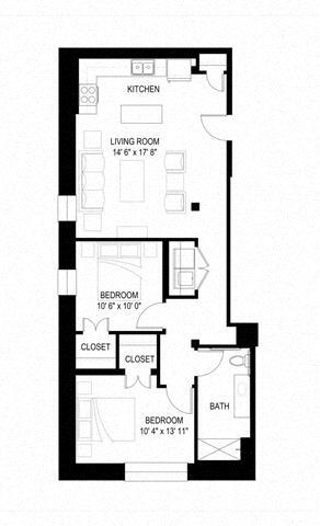 Floorplan - The Cameron North Loop