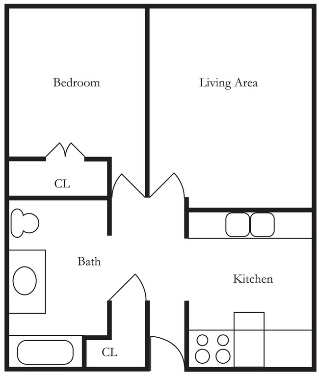 TheLake-1Bedroom - Lake Howard Heights