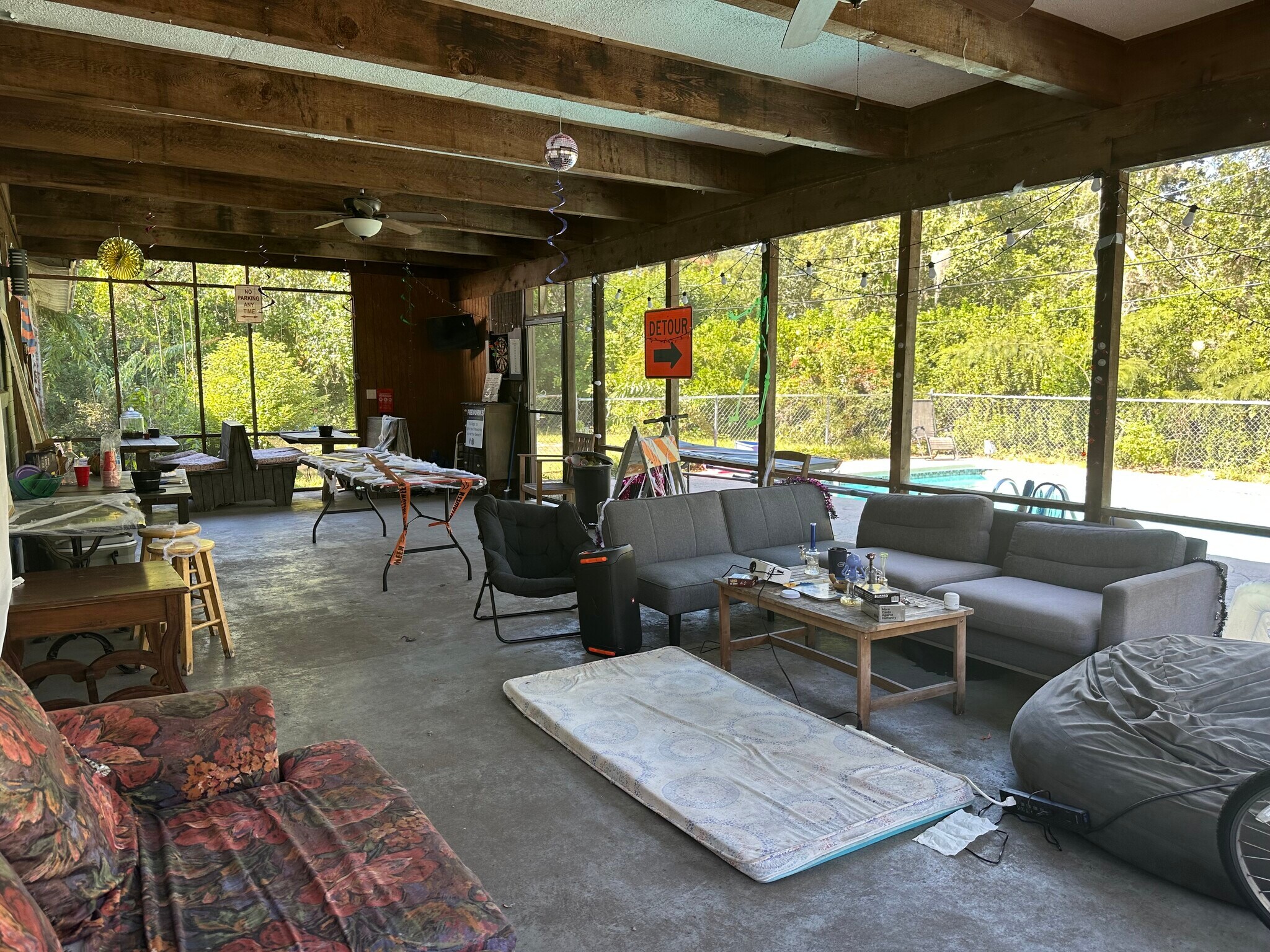 Huge patio - 1536 NW 7th Ave