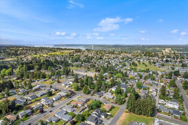 Sweeping views of the sound from above the property. - 4206 N Winnifred St