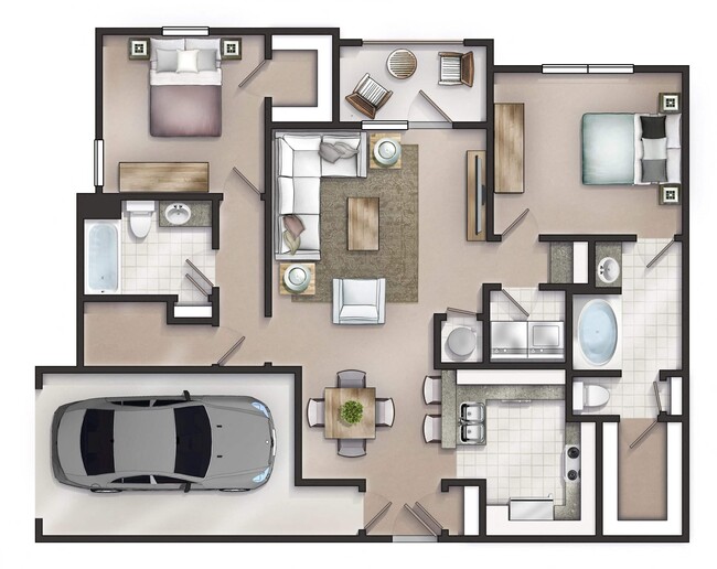 Floorplan - Lakeside Villas