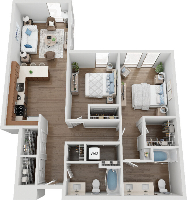 Floorplan - Casey Apartments