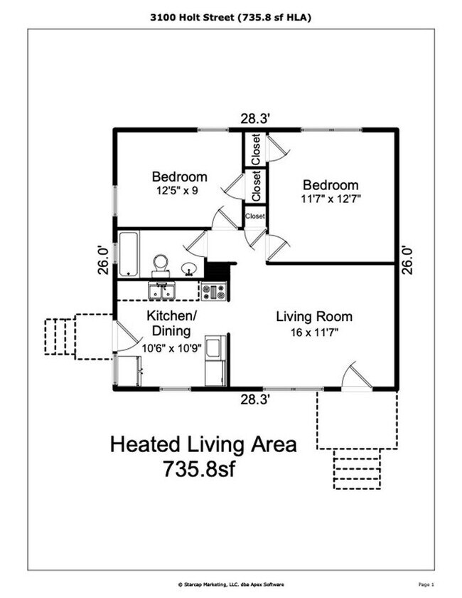 Building Photo - Charming 2BD/1BA Brick Duplex in NoDa!