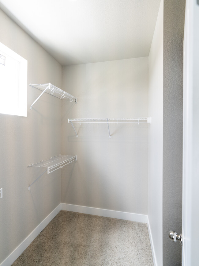 Walk in closet, extra room behind door - 2863 W 69th Ave