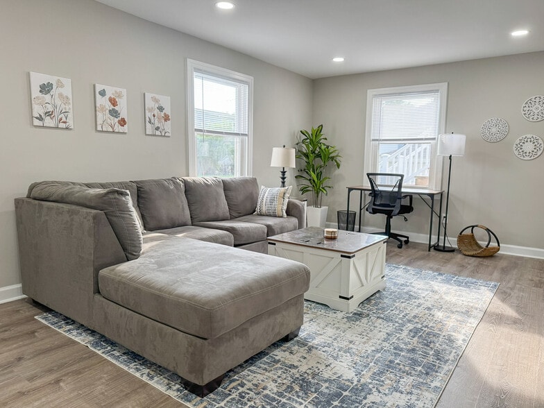Furnished Living Room - 309 W Holly Oak Rd