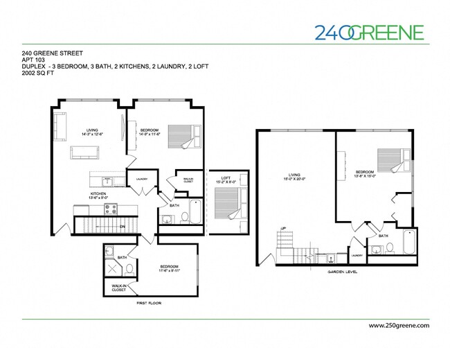 Floorplan - 250 Greene St