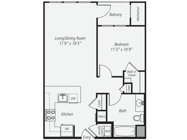 Floorplan - Avalon at Assembly Row