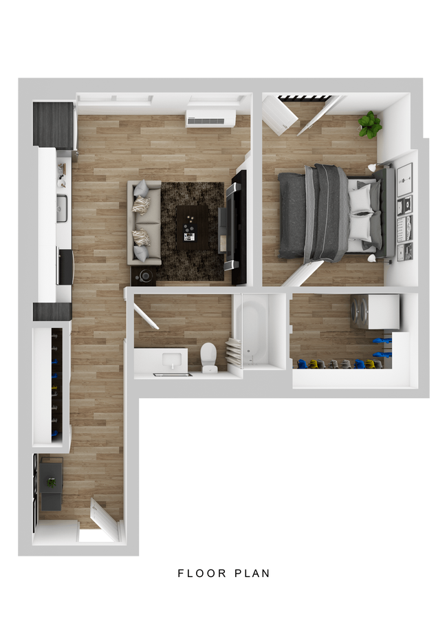 Floorplan - Hyas Point Apartments
