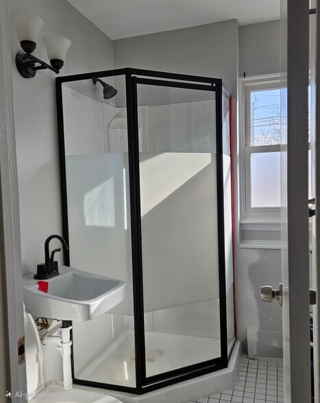 Bathroom being updated currently. Ready for March 1st move in. - 247 Bellerose Ave