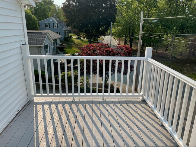 View from 2nd floor deck - 1 Dean St