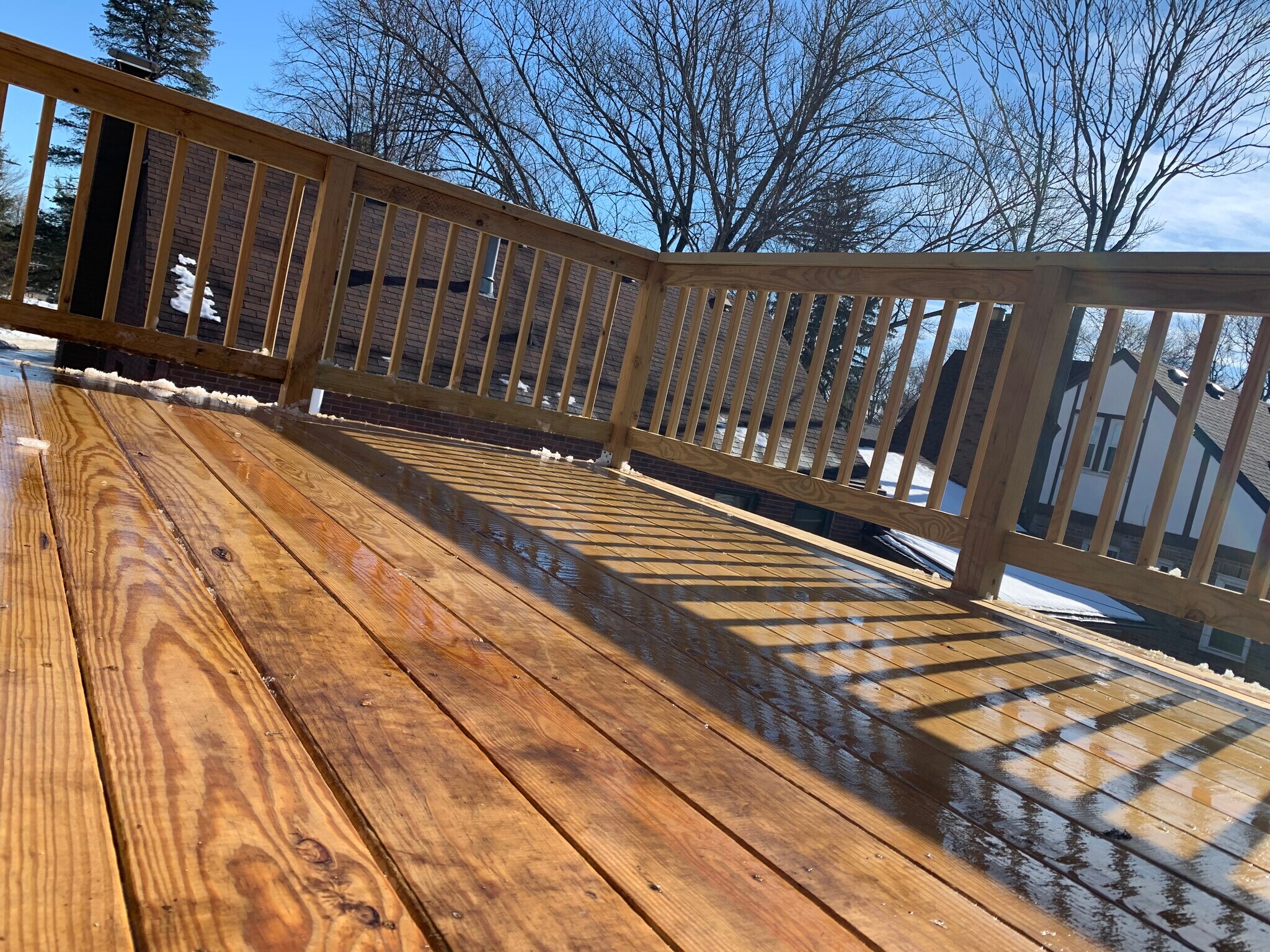 Second floor deck is amazing - 4232 Urbandale Ave