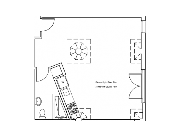Eleventh Floor Plan - Cosmo Lofts