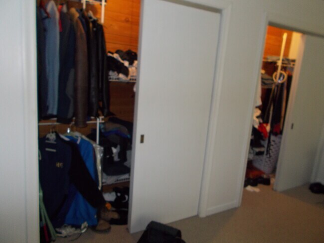 Master Bedroom with Full Wall Closet with Closet Organizers - 719 Elder Ln