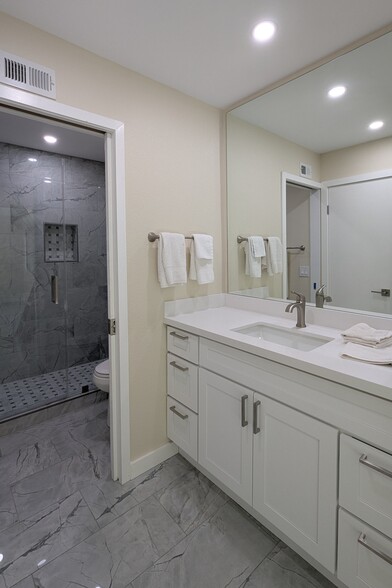 remodeled bath 1 vanity - 21500 Califa St