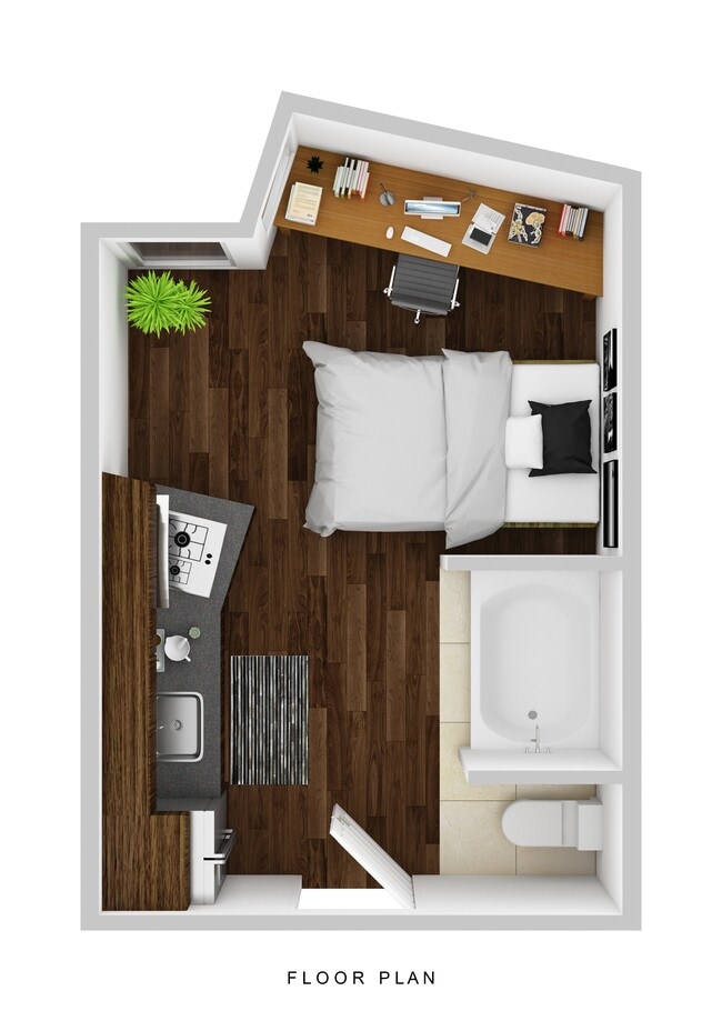 Floorplan - The 211 Apartments