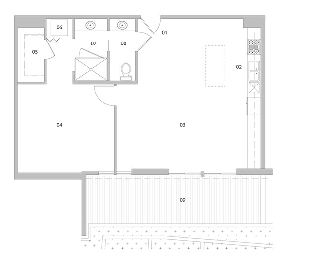 2BR/2BA - The Burton Pasadena