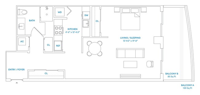 Floorplan - The Shoreline at Sole Mia