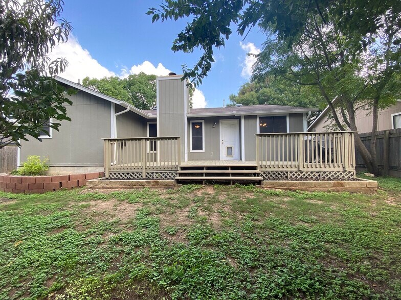 Backyard - 9802 Briar Ridge Dr