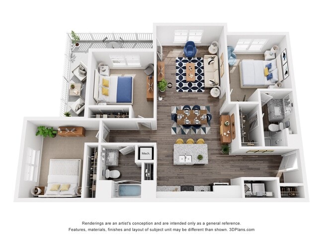 Floorplan - Waterleigh at Leland