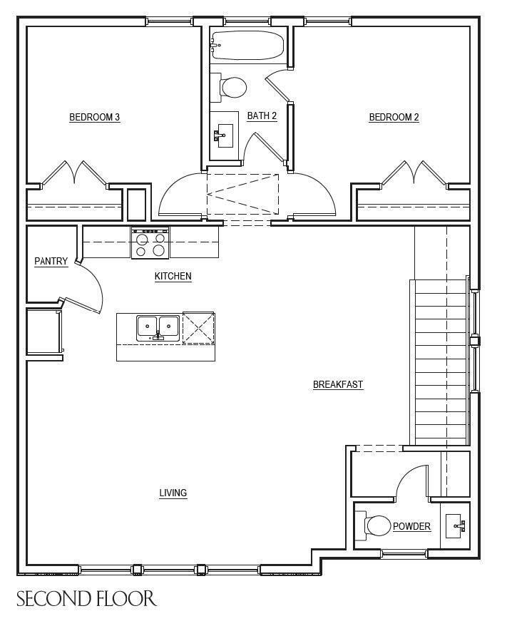 Second floor - 2926 Alice St