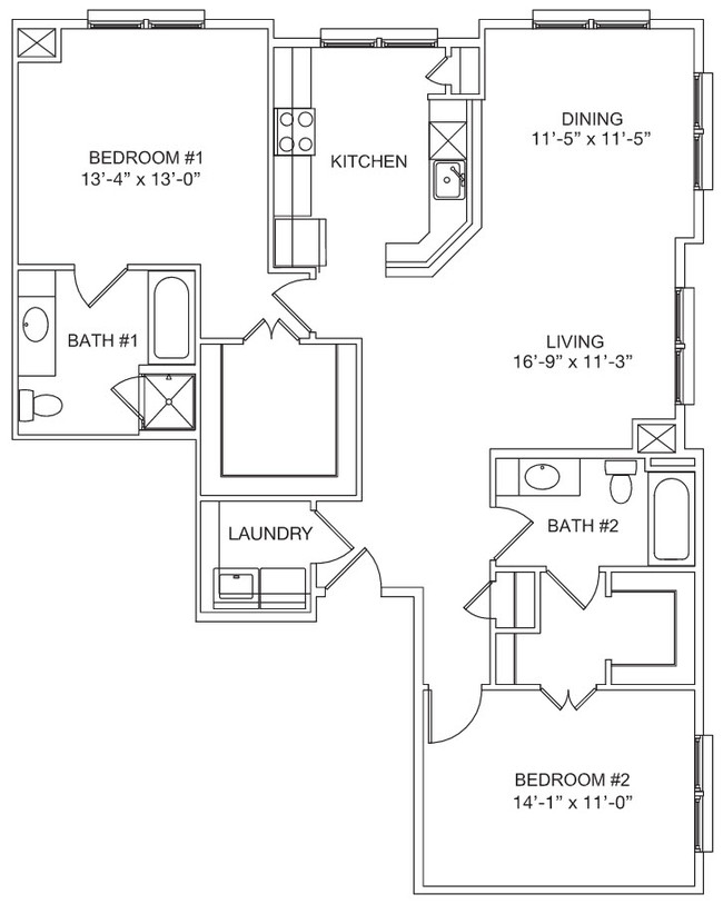 Floorplan - The Residences at Arundel Preserve