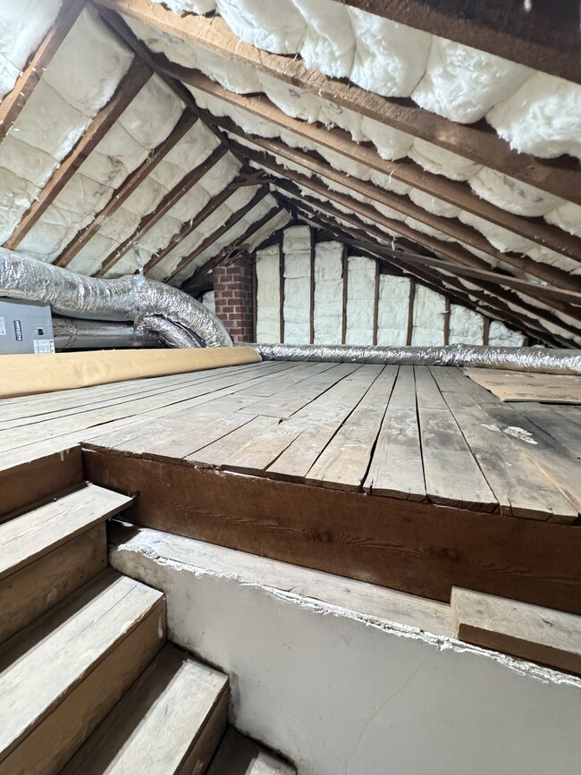 Attic storage - 1200 Preston St