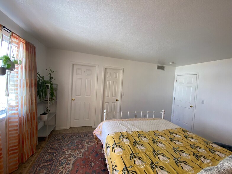 Shelf included. Bathroom on left, walk-in closet on right. - 9056 Gale Blvd