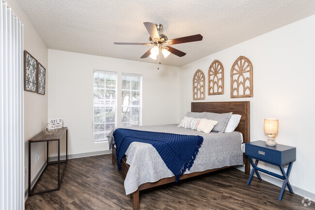 1BR,1BA - 748SF A5 - Bedroom - The Elise Apartments