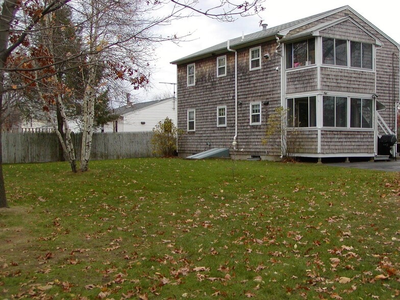 back yard - 240 Elm St