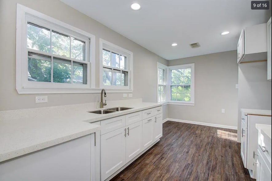 Soft-close Cabinets and Quartz Counters for Kitchen Upgrade - 417 Sue St