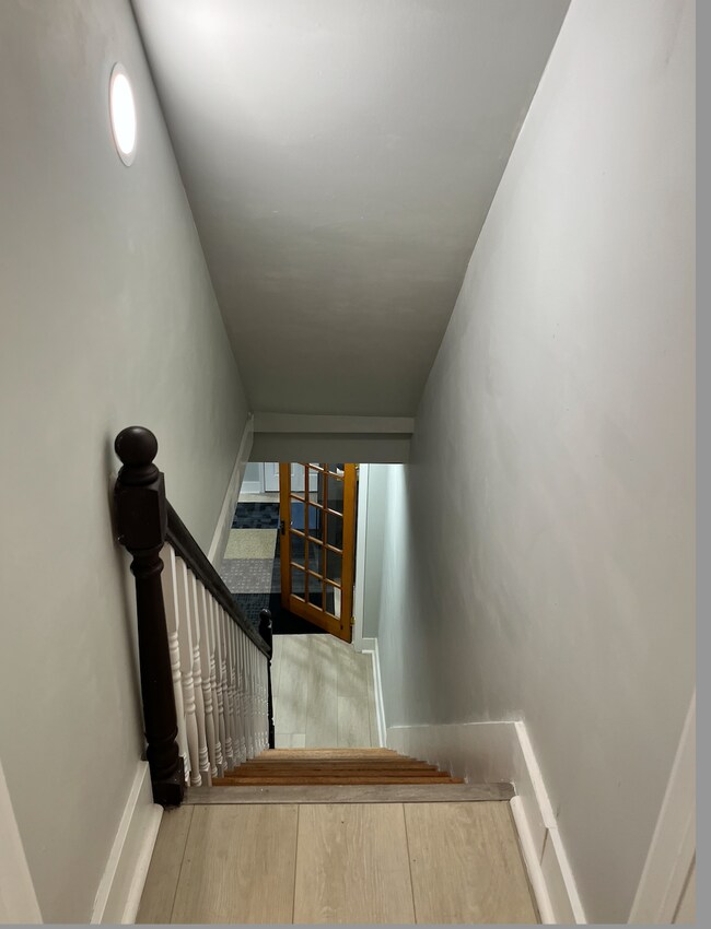 stairway to basement - 260 S Highland Ave