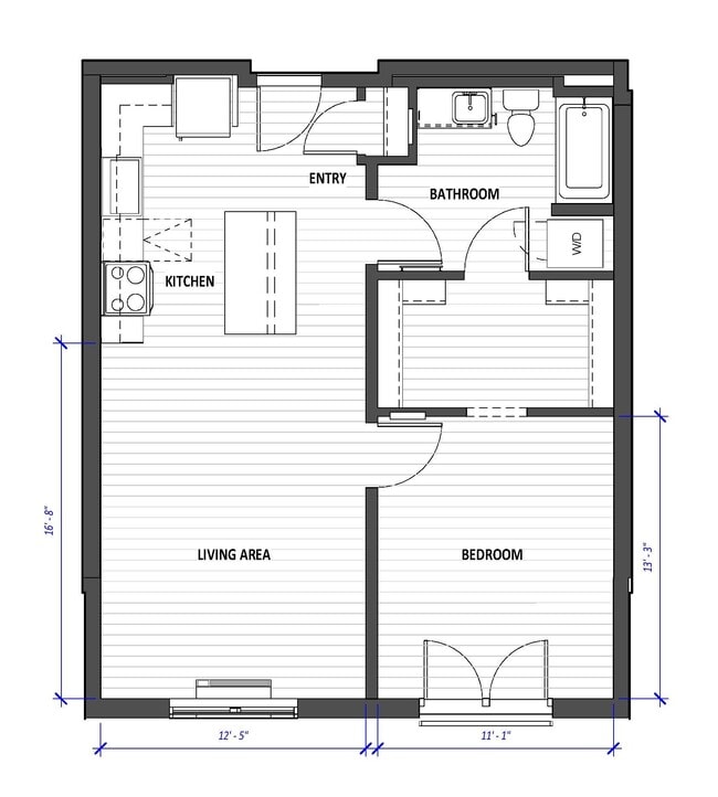 Floorplan - Hyas Point Apartments