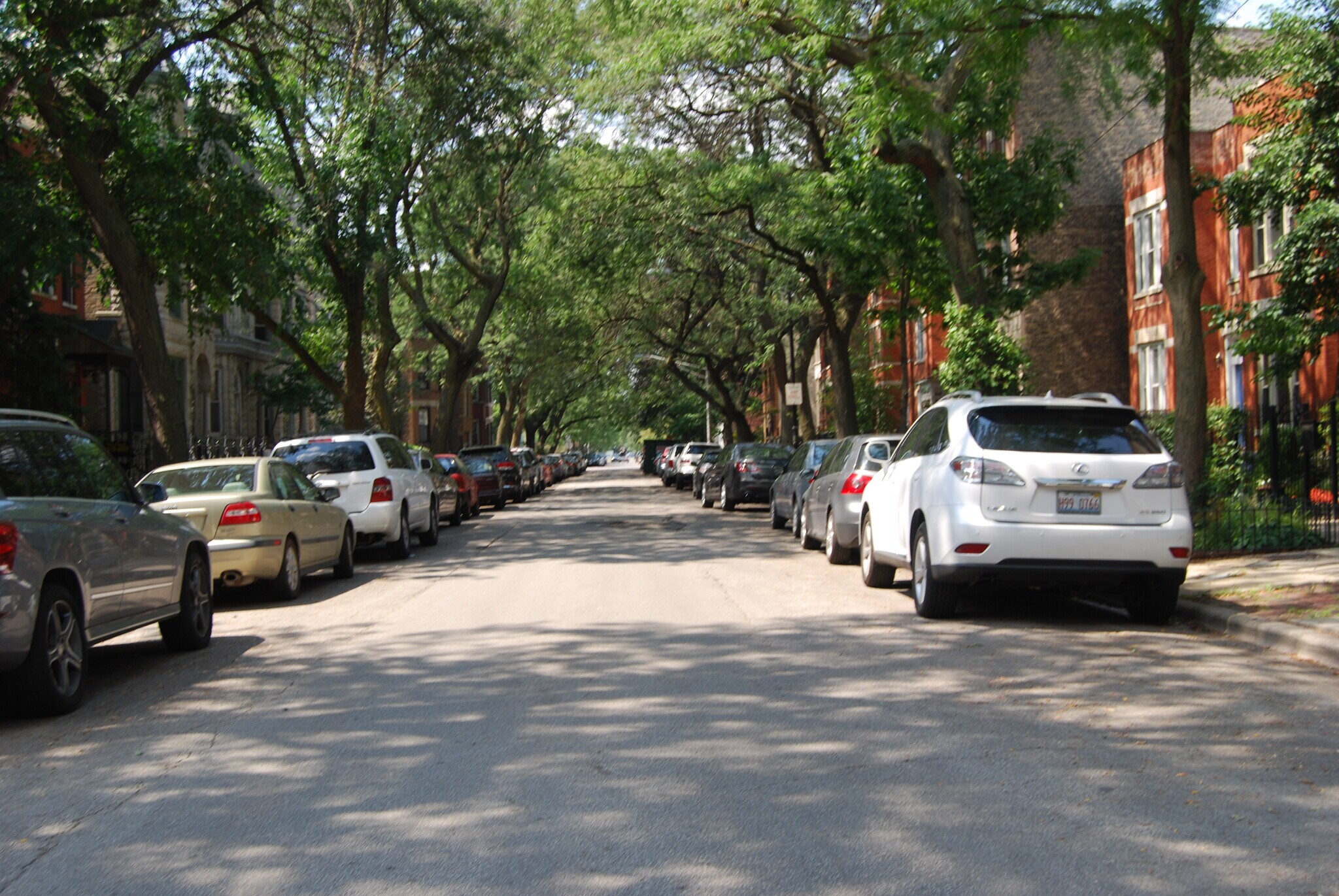 Street view looking west - 2129 W Potomac Ave