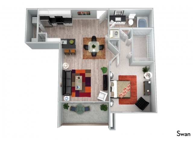 Floorplan - The Rexford at Waterford Lakes