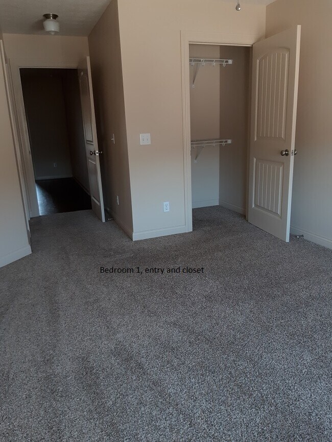 Bedroom 1 entry and closet - 1445 N 3rd St