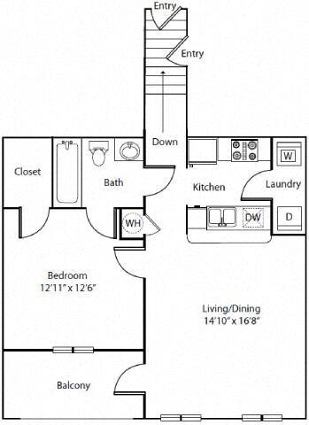 Floorplan - The Villas at Shadow Creek