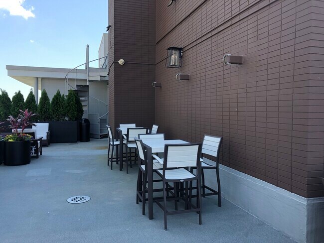 Shared roof deck - 1000 N Lake Shore Dr