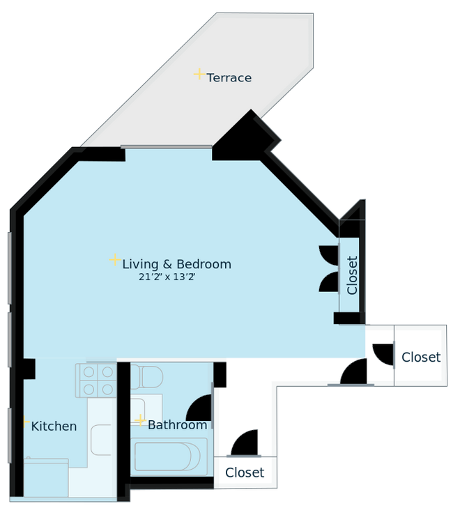 Floorplan - Kips Bay Court