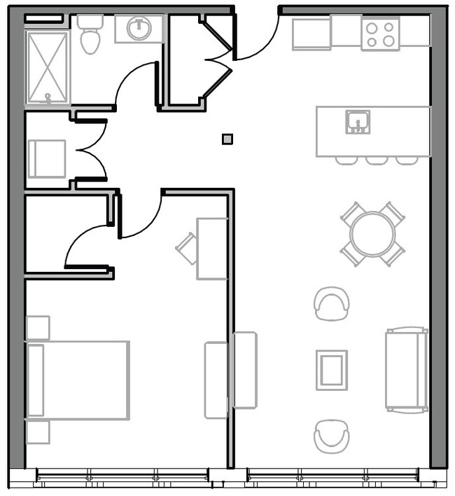 Floorplan - Davis and Furber Mills