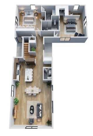 Floorplan - Rutherford House