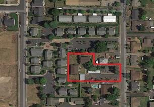Aerial Photo - Pershing Rise Apartments