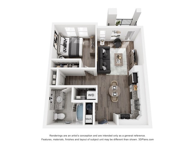 Floorplan - The Fountains at Hidden Lake