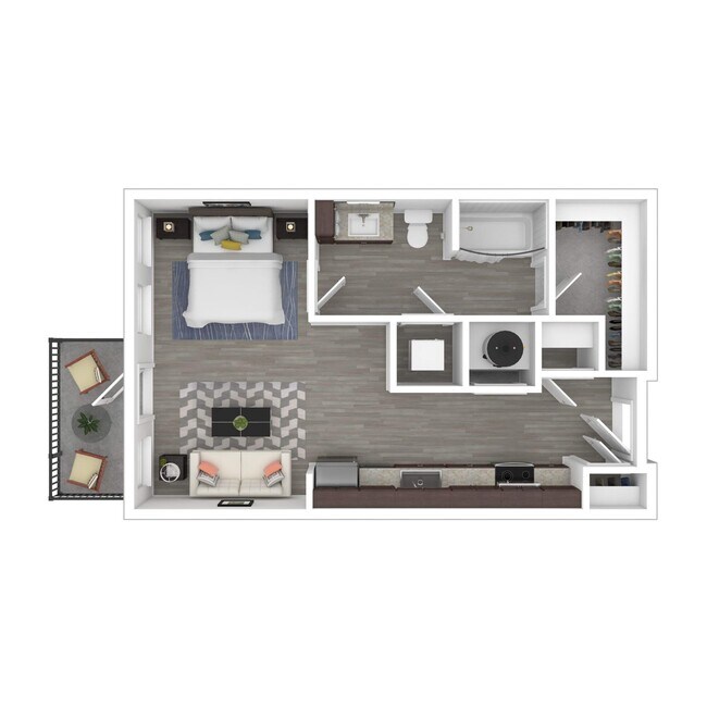 Floorplan - FIFTEEN51 Apartments of Lexington