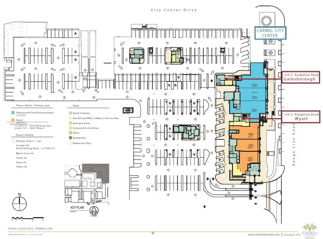 Parking Level - The Residences at Carmel City Center