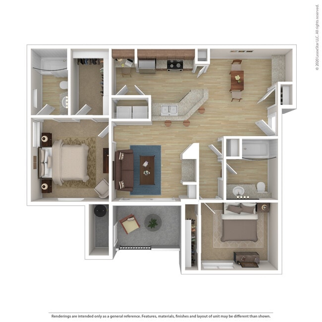 Floorplan - Camino Real Apartments