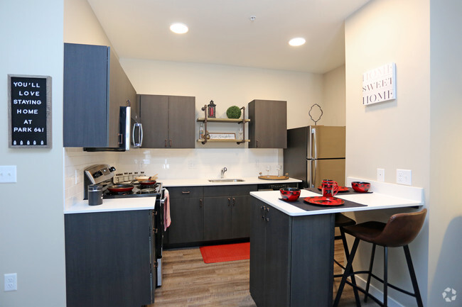 1BR, 1BA - 584 SF - Park Sixty Four