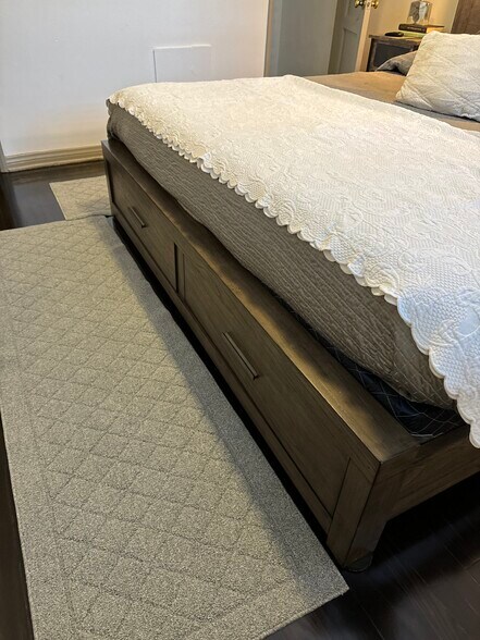 Extra drawers in bed frame - 3616 W Adams Blvd