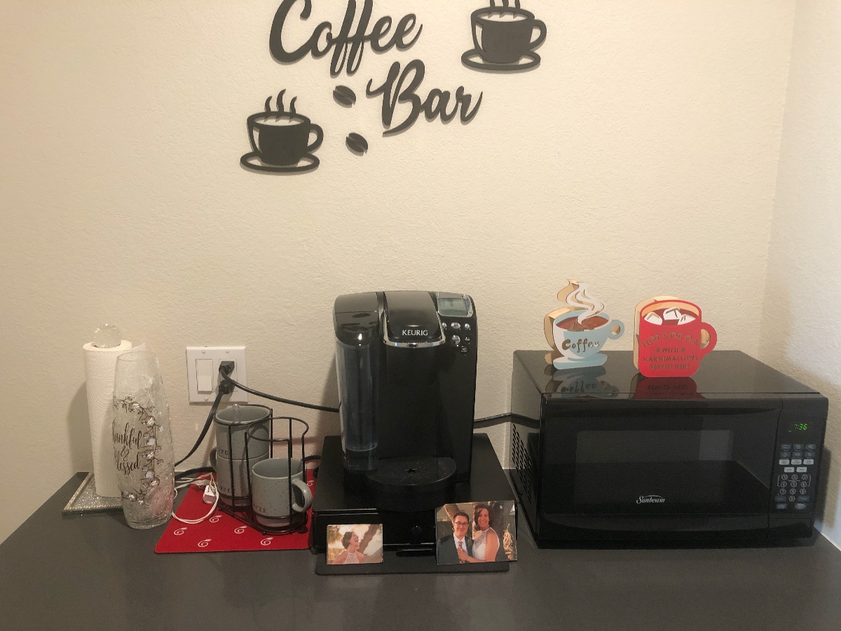 Coffee bar down the hall - 1191 San Antonio Dr